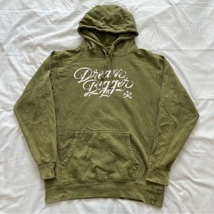 Bradley Martyn BMFIT Raw Gear Hoodie Size Large Zoo Culture Green